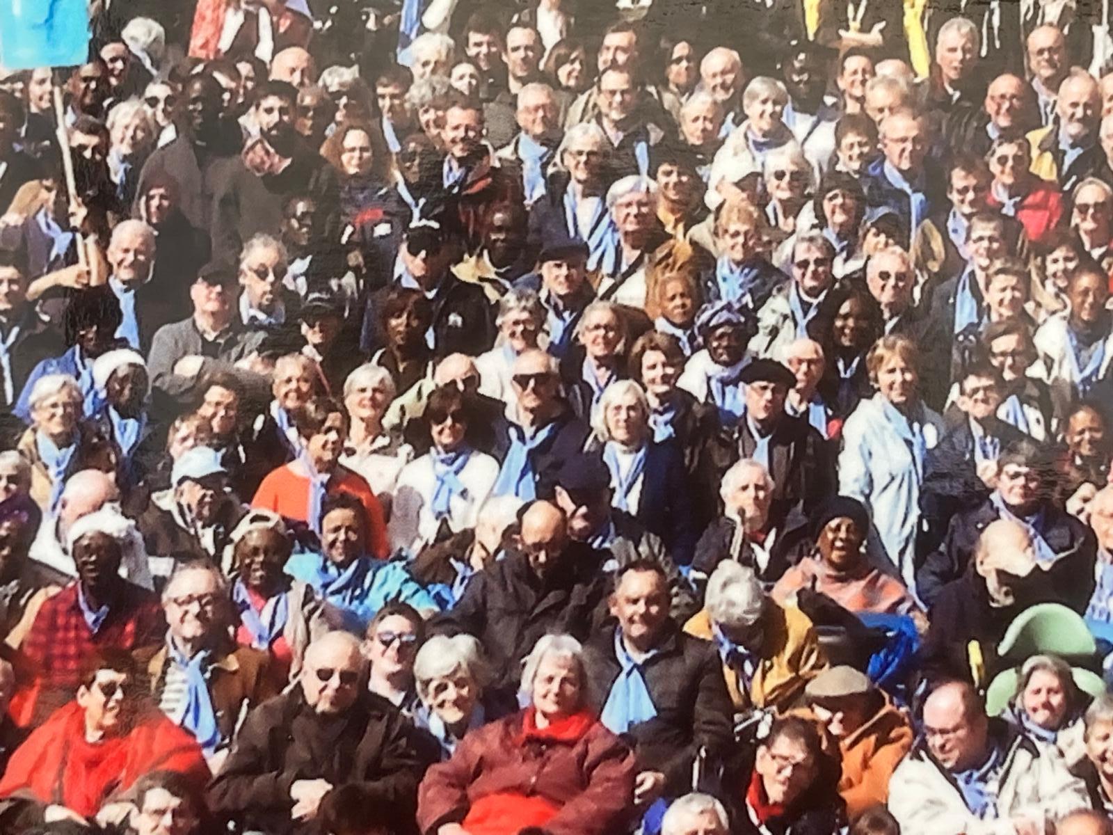 Lourdes 2024 photo de groupe, zoom